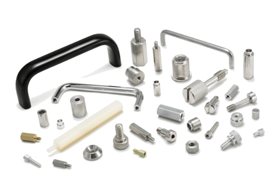 a variety of fasteners