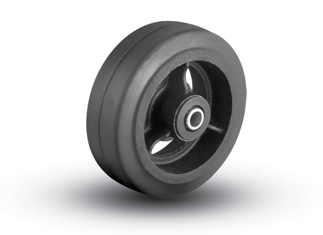 Colson Moldon Rubber Cast Iron Wheel 7.00008.669.7