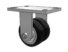 Albion 272 Series Dual Wheel Caster 272MD04101R