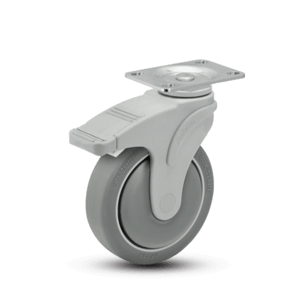 MedCaster Next Generation Nylon Caster NG-03QD0-125-DL-TP01