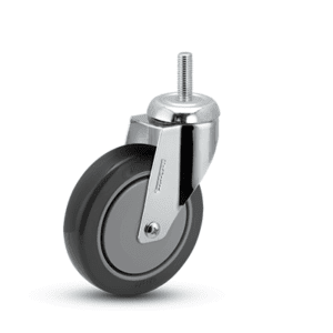 MedCaster Stainless Steel Hospital Caster SX-06AMX-125-SW-TS02
