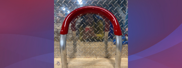 b&p ergo grip handles loop handle red