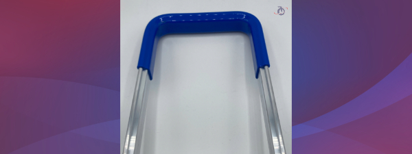 b&p ergo grip frame extensions frames hand trucks blue