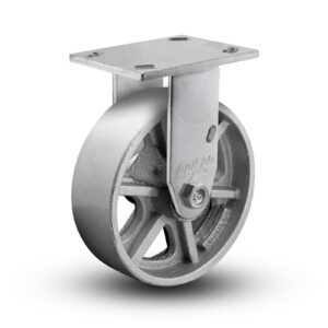 albion cast iron rigid caster