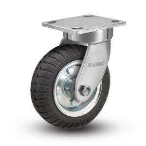 albion monoprene semi-pneumatic swivel caster