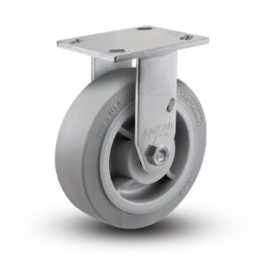 albion performa flat tread on polypropylene rigid caster